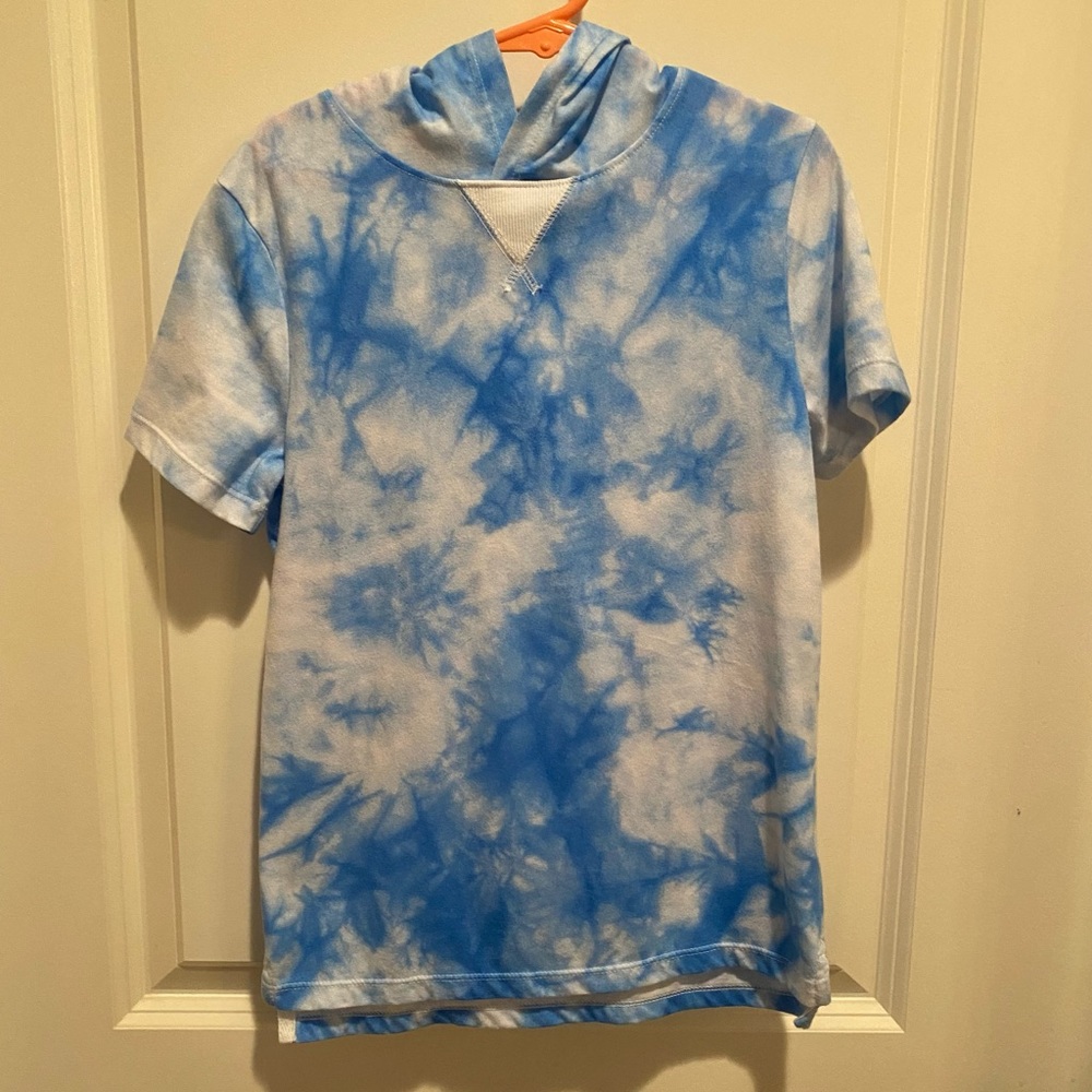 Boys Cat & Jack Hooded Shirt Size Small